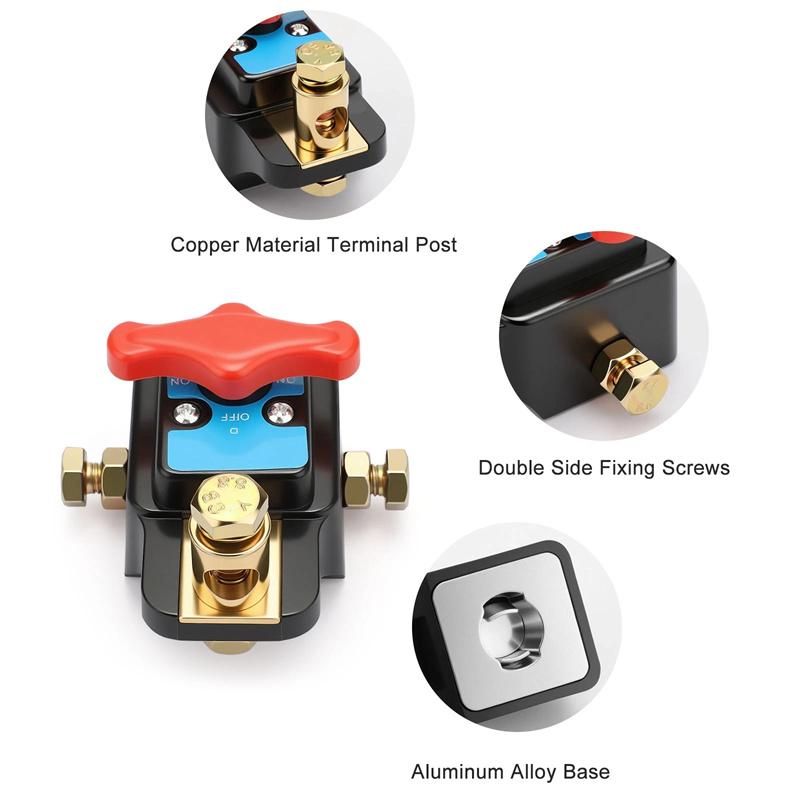 12-24V Car Disconnect Switch Agricultural Vehicle High Power Cut-Off Switch Quick Cut-Off Switch Protector Kill Switches