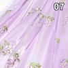50X150Cm Chinese Style Embroidery Wisteria Fabric Gradient Edges Designer Fabric Diy Sewing Hanfu Dress Doll Costume Cloth