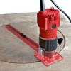 3 in 1 Router Milling Groove Bracket, Radius Router Circle Cutting Jig,Aluminum Cabinet Hardware Jig for Woodworking