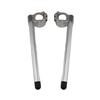 Aluminum Clip On Motorcycle Handlebars Precisions Risers Handlebars 52mm Motorcycle Bars for Superior Handling & Comfort