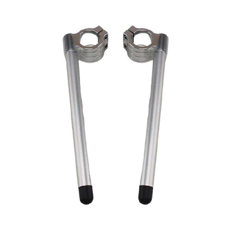 Aluminum Clip On Motorcycle Handlebars Precisions Risers Handlebars 52mm Motorcycle Bars for Superior Handling & Comfort
