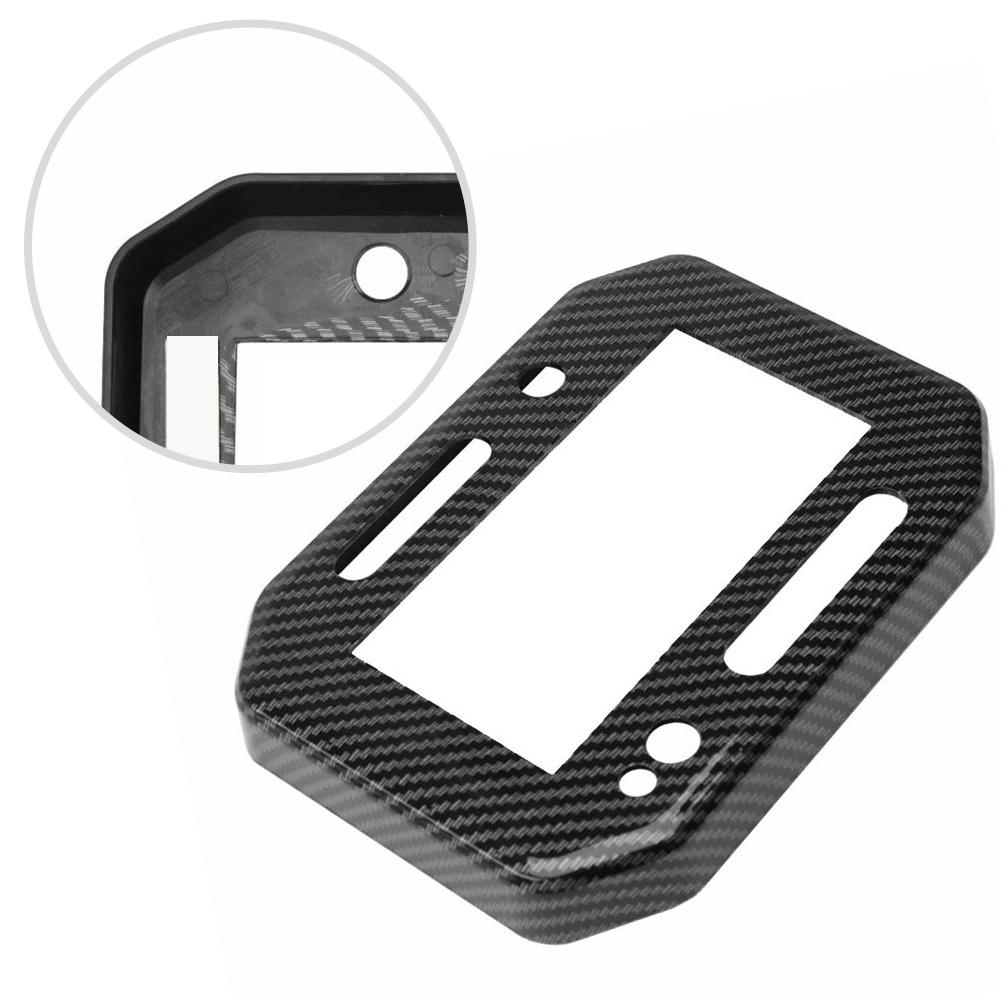 ABS Meter Cover Carbon Black Meter Cover Instrument Protection Carbon Fiber Black Fit For Honda ADV160 High-Strength Material
