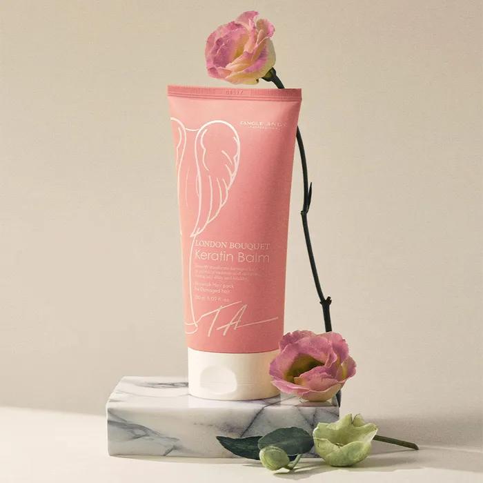 London Bouquet Keratin Balm UK No-Wash Hair Pack 180ml