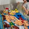 Cartoon A-Asterix And O-Obelix Blanket Soft Comfortable Nap Plush Suitable For Iiving Room Office Bedroom Birthday Home Kid Gift