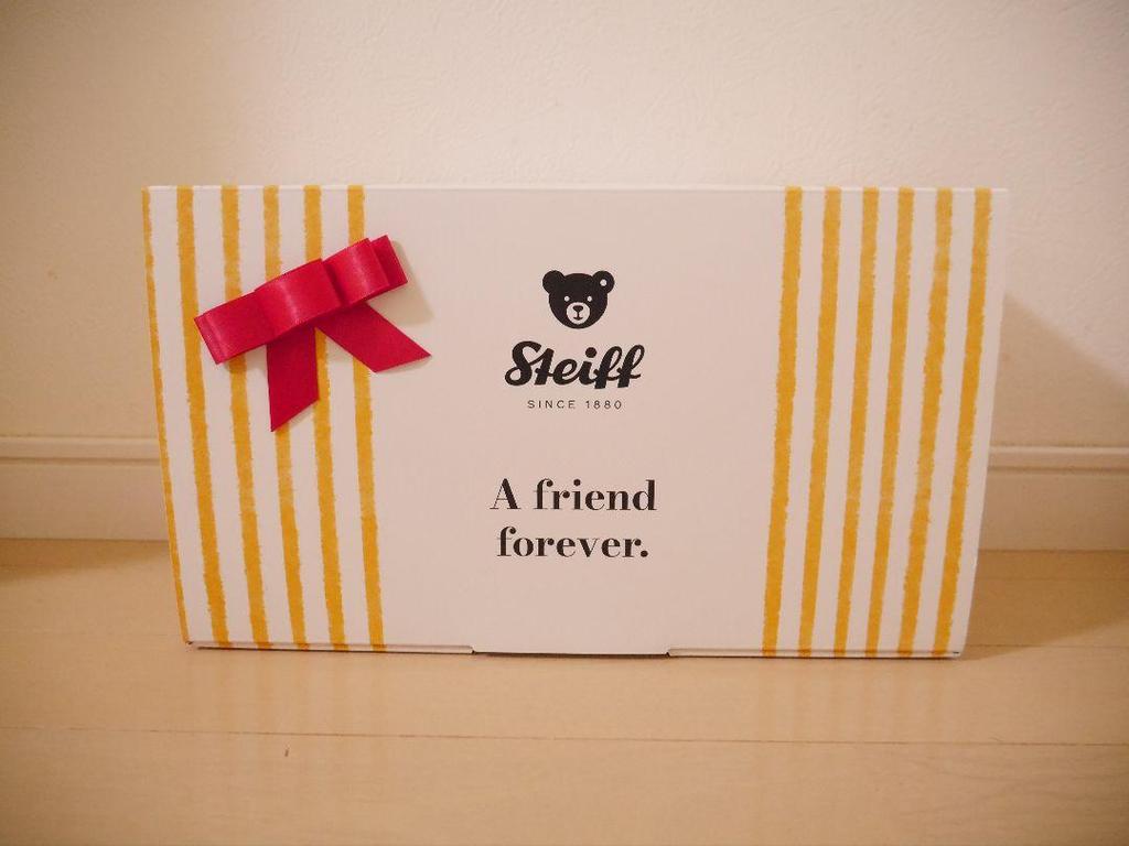 [USED] Gift Steiff Teddy Bear Plush Toy for Baby Shower