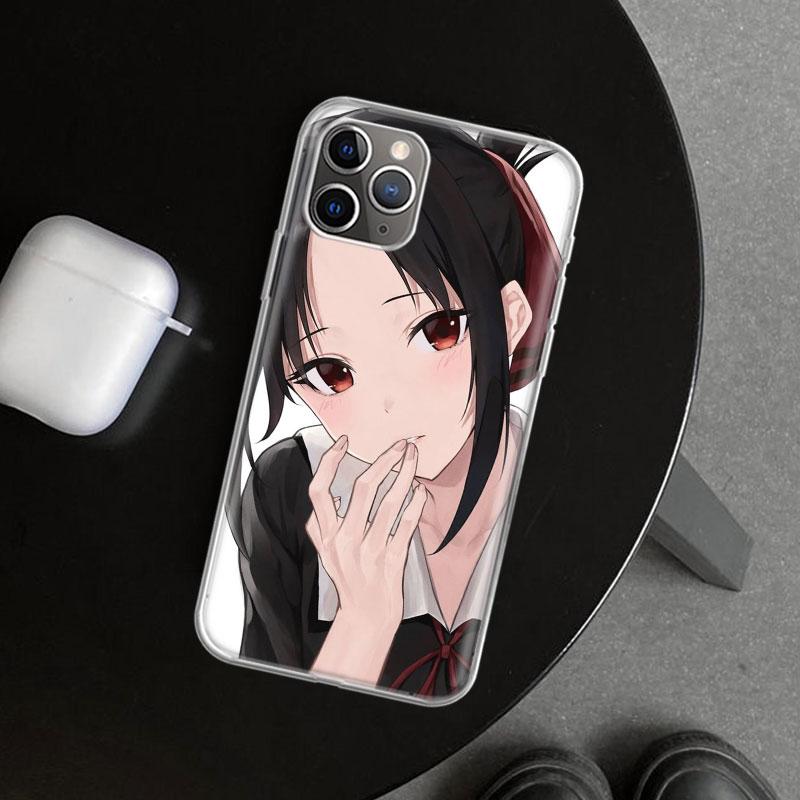 Kaguya Sama Shinomiya Phone Case Cover for iPhone 11 12 13 Mini 14 15 Plus 16 Pro Max 17 Air 7 8 + SE Art Customized Fundas 11 1