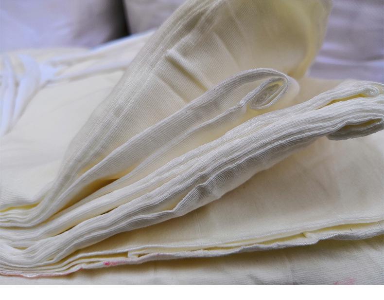 All-Cotton Lint-Free Cleaning Cloth: Absorbent White Scraps for Screens, Plates, Molds