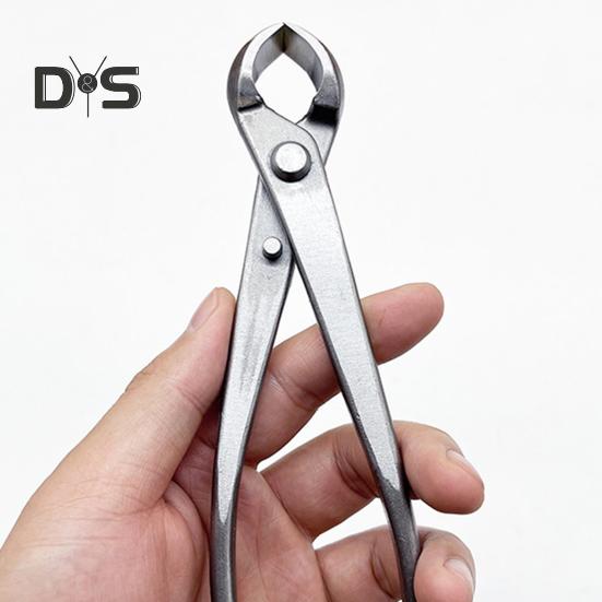 Bonsai Pruning Shears Stainless Steel Trunk Splitter Root Cutter Spherical End Shears Ergonomic Garden Pruner for Trimming Bonsai Tree