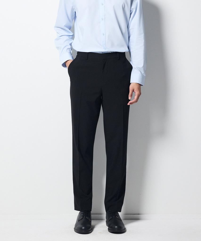 STCO Diems Coolmax Essential Slacks Black (Tapered Fit)_Spawb01Tsb
