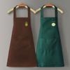 Kitchen Waterproof Apron Chef Work Apron Bbq Restaurant Bar Shop Cafe Painting Bib Nail Studio Cleaning Uniform