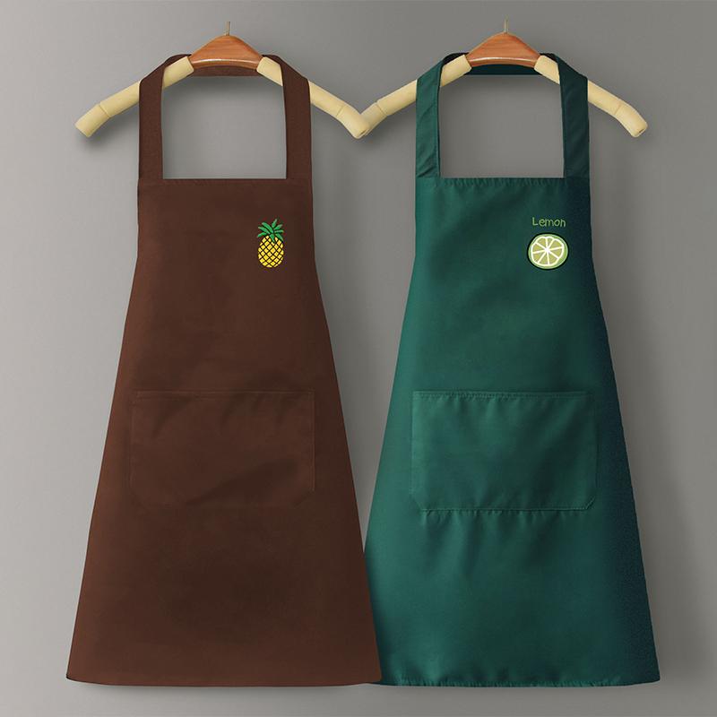 Kitchen Waterproof Apron Chef Work Apron Bbq Restaurant Bar Shop Cafe Painting Bib Nail Studio Cleaning Uniform