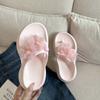 Flower Platform Flip-Flops Women Summer High Heel Sandals and Slippers Comfortable Non-Slip Slippers