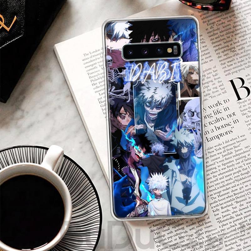 Dabi MHA My Hero A-Academy Kryt Pro Samsung Galaxy S8 S9 Plus S10 Lite Note 8 9 10 Pro 20 Ultra S7 Edge M11 M21 M32 M51 Potisk C