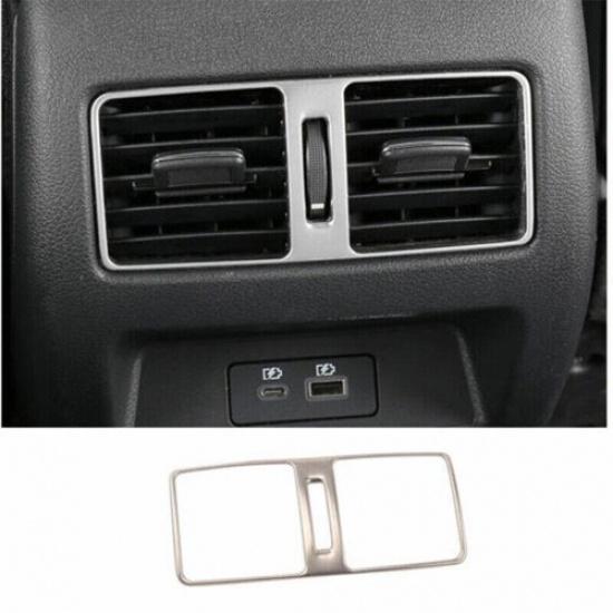 For Nissan Altima/Teana - Silver Steel Rear Air Outlet Vent Cover Trim