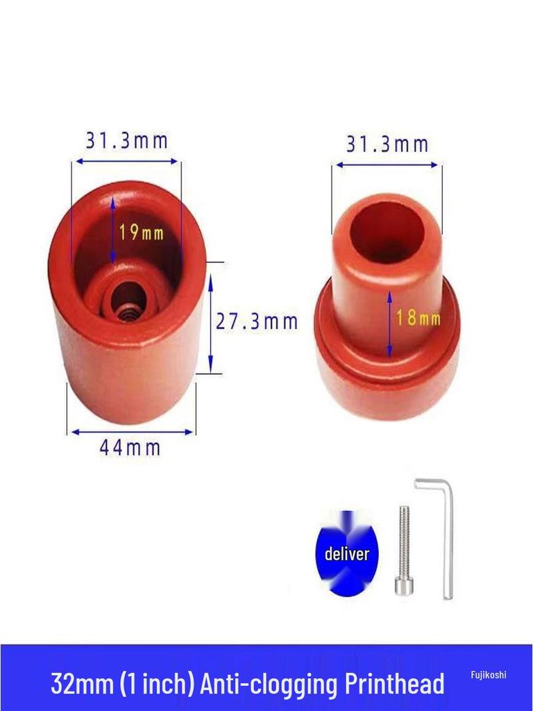 Anti-Clogging Nozzle Hot Melt Gun with 20PPR-25 Water Pipe Plastic Welder, 32 Thickened Non-Stick Welding Head and Heating/Grinding Head