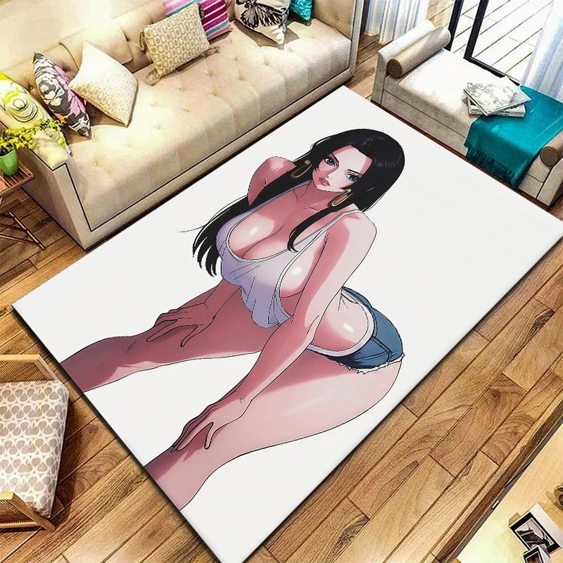 Boa Hancock Carpet Rug For Living Room Bedroom Home Sofa Decoration,kids Play Nonslip Floor Mat