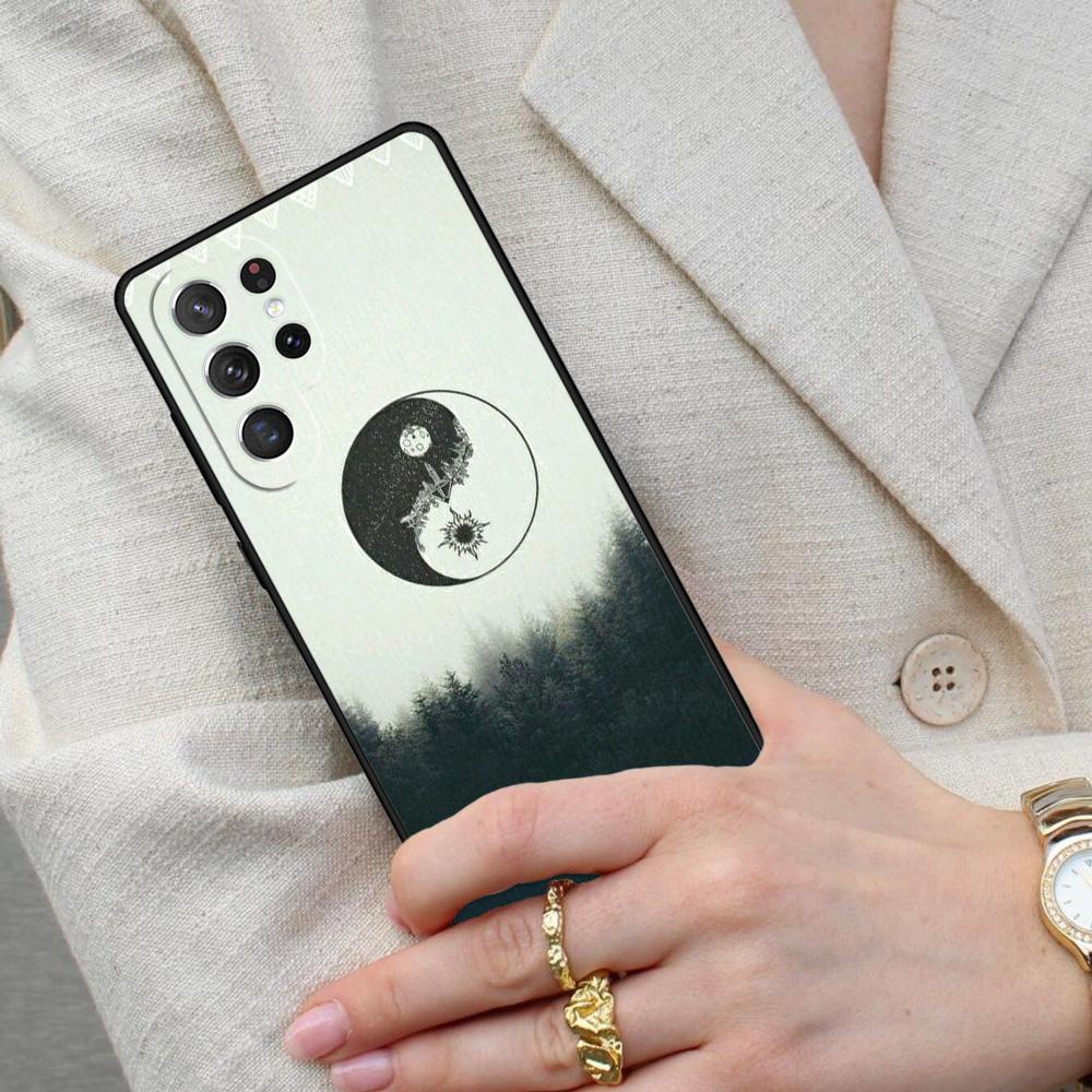 Tree of Life Yin Yang SOFT Cell Phone Case for Samsung Galaxy S26 Ultra S25 S24 S23 S22 S21 S20 Note10 Cover