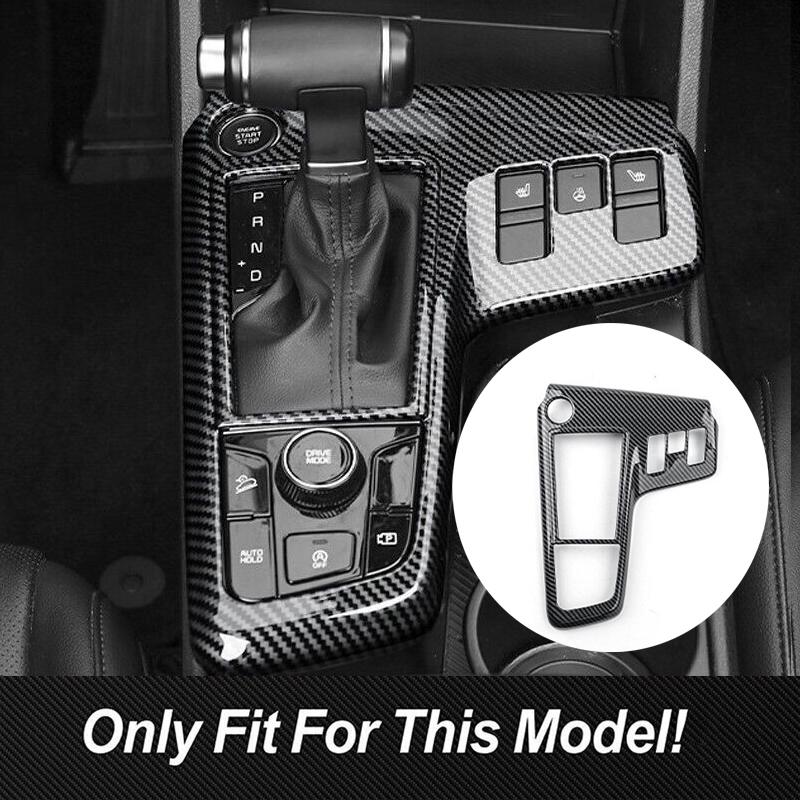 

Для LHD Kia Sportage NQ5 2025 2025 ABS под карбоновое волокно на вид Накладка на панель переключения передач центральной консоли автомобиля Наклейка Отделка Интерьер Авто