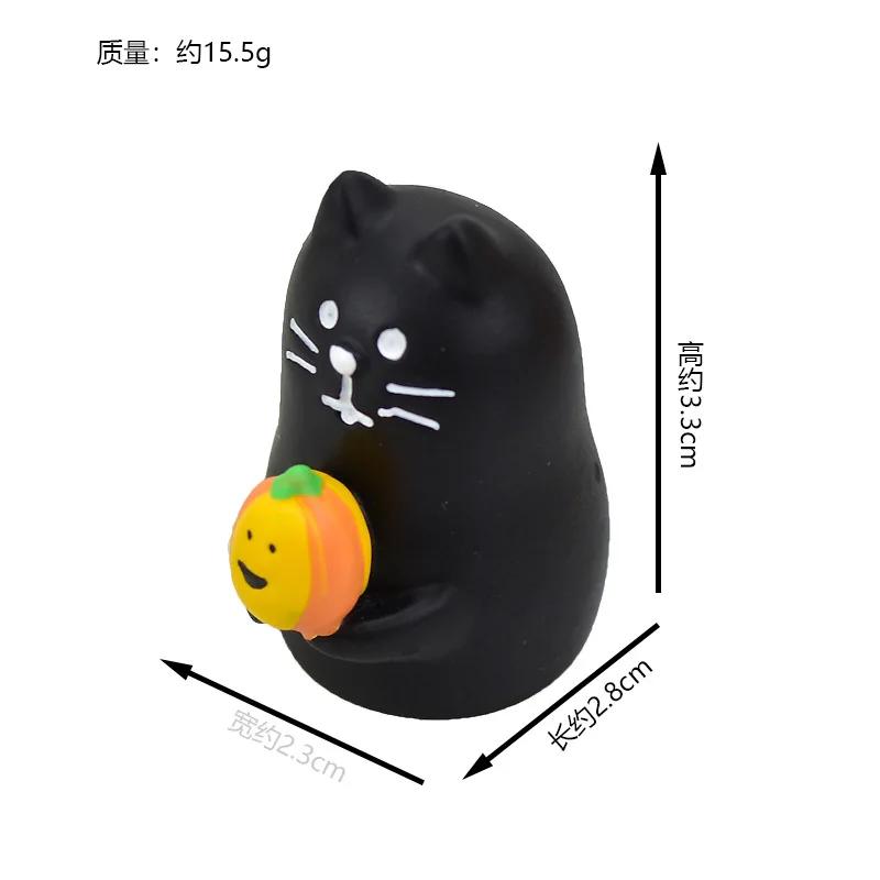 New!Japan Zakka 2025 Halloween Japan Decor Bookshelf Decoration Collectible Home Decor Resin Craft Ornaments Scene Decoration