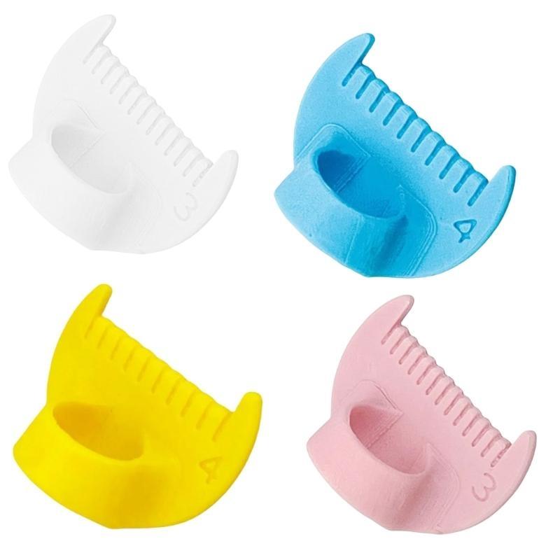 

Sewing Measurement Tool 3mm 4mm Sewing Template Sewing Thimble Finger Protector