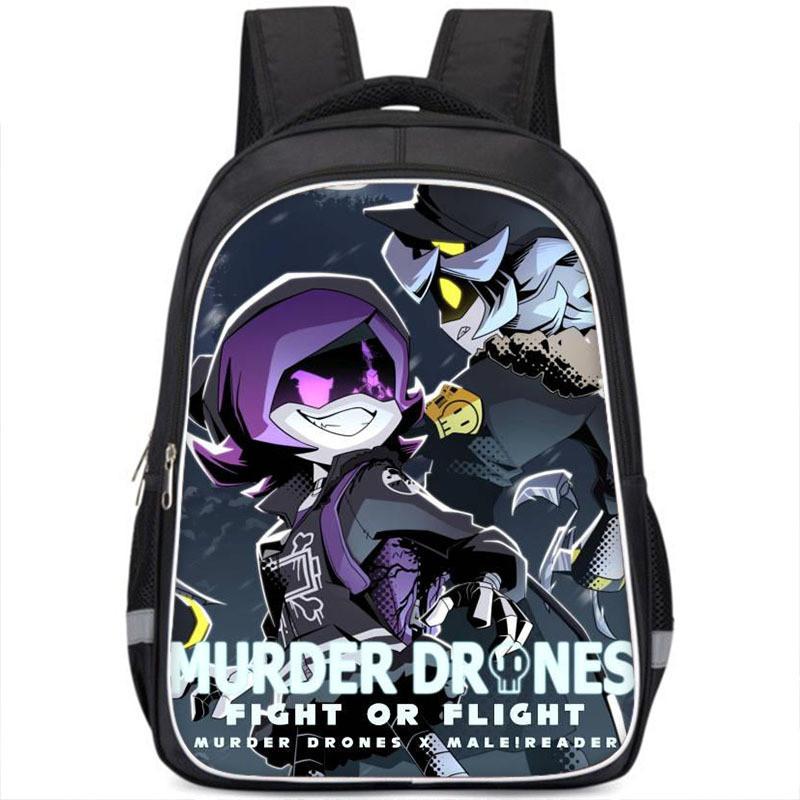 Durable Oxford Cloth Murder Drones Plush Backpack Large Capacity Anime Series