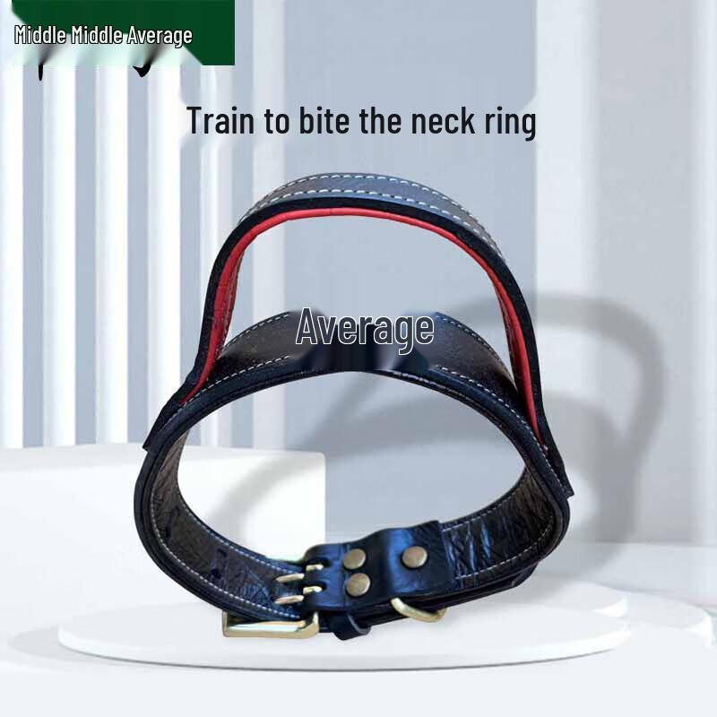 Zhongjun Working Dog Leather Bite Training Leash