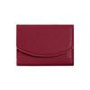 PU Japanese-style Short Three-fold Wallet Women's High-end Sense of Portable Coin Purse Fashion Buckle Wallet Large Capacity