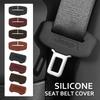 Car Seat Belt Buckle Plug Anti-collision Cover Silicone Protective Covers For df2 Cherokee Wrangler JK Gladiator Compass  ex6
