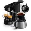 Cafetière À Dosette - PHILIPS - Senseo - HD6592 - Switch 2-1 Noir