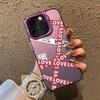 Trendy Label for iPhone 17 Pro Max Phone Case, iPhone 16 Pro/15/14 Drop Protection, Niche Brand.