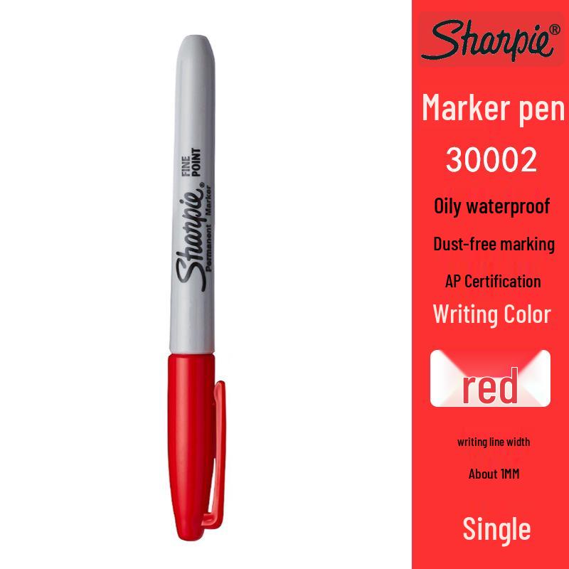 Sharpie Metallic Oil-Based Waterproof Marker Set: Gold, Silver, Black
