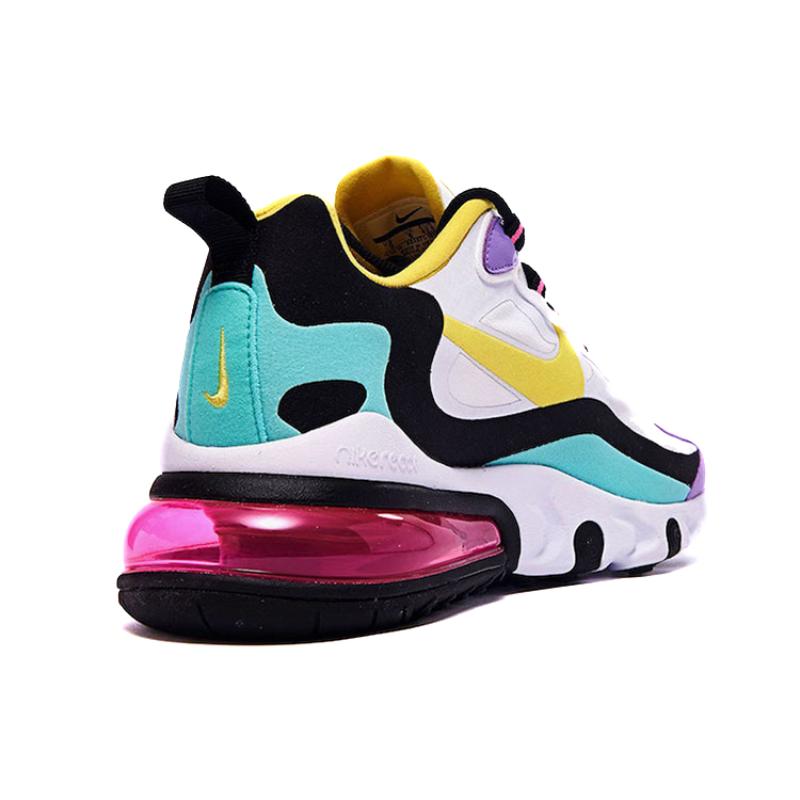 Nike Air Max 270 React Geometric Art Women's Sneakers Casual Shoes AT6174-101