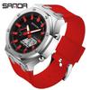 Sanda Octagonal Multifunctional Luminous Waterproof Men's Watch