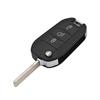 3 Button Flip Remote Key Fob 433MHz 4A Chip For Peugeot Partner 508 308 Expert For Citroen Dispatch C3 C4 Cactus Berlingo HU83