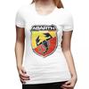 Abarth C Cool Print TShirt for Women Crew Neck Streetwear T Shirts Womens Short Sleeve Summer Clothes Tops