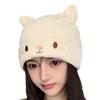 Winter Cute Cat Ear Knitted Hat Warm Beanie Winter Pullover Cap for Womens Girls