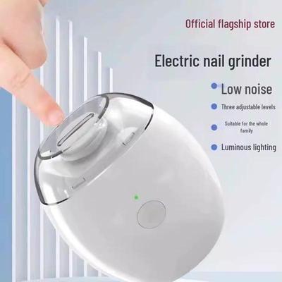 0,01 Elektrische Baby-Nagelknipser, Automatisches Nagel Feilen & Trimmen mit Schneller USB-Aufladung für den Heimgebrauch