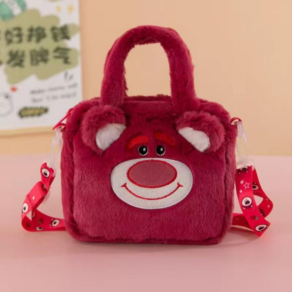 Cartoon Anime Handbag Soft And Cute Crossbody Bag Storage Travel Girl Birthday Gift