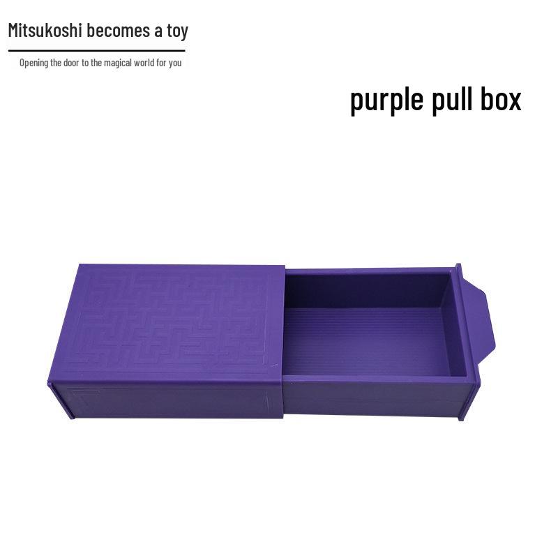 Purple Magic Vanishing Box for Kids - Close-Up Trick Prop