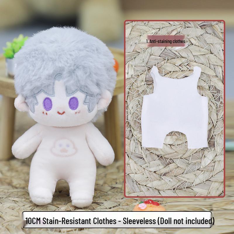 

30cm Wheat Thin Cotton Doll Clothes - Base Layer Anti-Dye 10-Piece Set