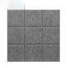 30x30cm Grid Felt Wall Panel Polyester Fiber Art Decorative Soundproof Board Background Wall Display Board Sound-absorbing Board
