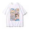Potdemiel Summer New Arrival Children's 100% Cotton T-Shirt, Doraemon Style, Comfortable and Breathable Children's Clothing