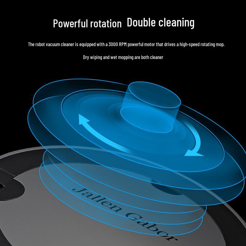 Smart Dual-Use Mopping Robot: Silent, Automatic, Dry & Wet Cleaning, Ideal Gift