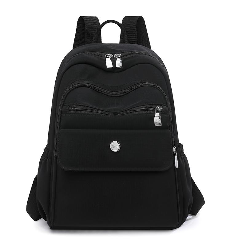 Einfarbiger Rucksack Große Kapazität Outdoor-Reisetasche Studenten Leichter Pendlerrucksack