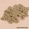 Flower Fastener Chinese Frog Buttons Golden Tang Suit Buttons Cheongsam Buttons  DIY Craft