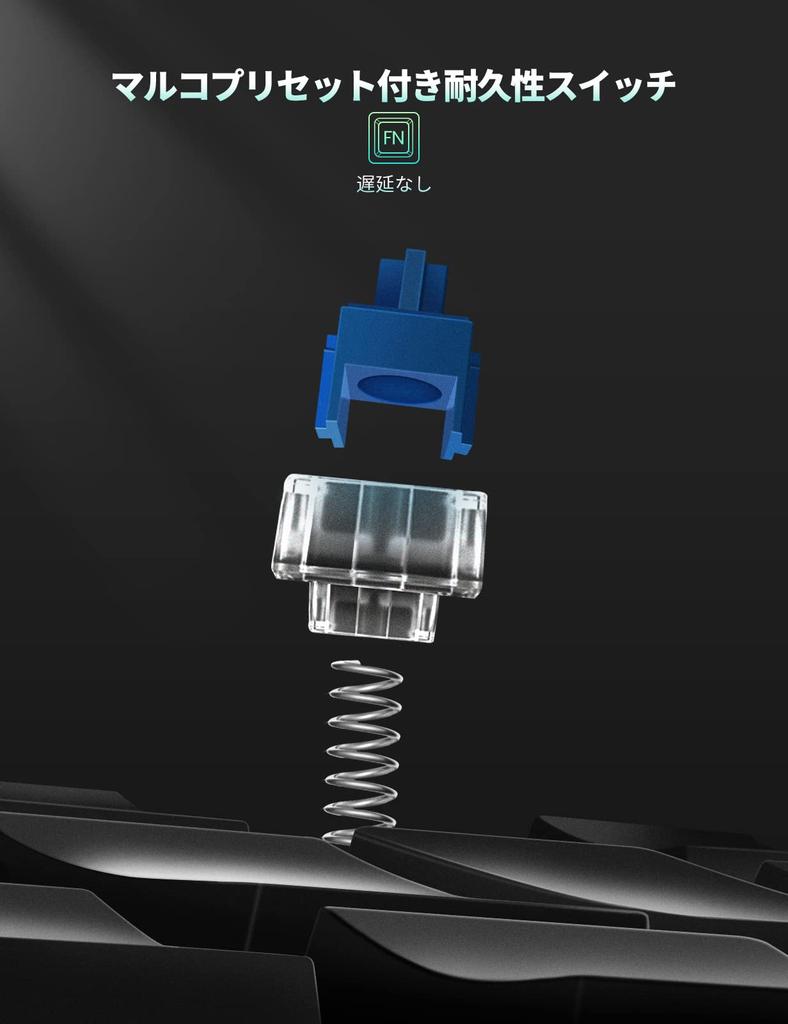 Vaydeer Programmable Keyboard, 9 Keys, Shortcut Keyboard, Gaming, One-Handed, Wired, Mechanical Keyboard, Macro Enabled, Compatible with Windows & Mac