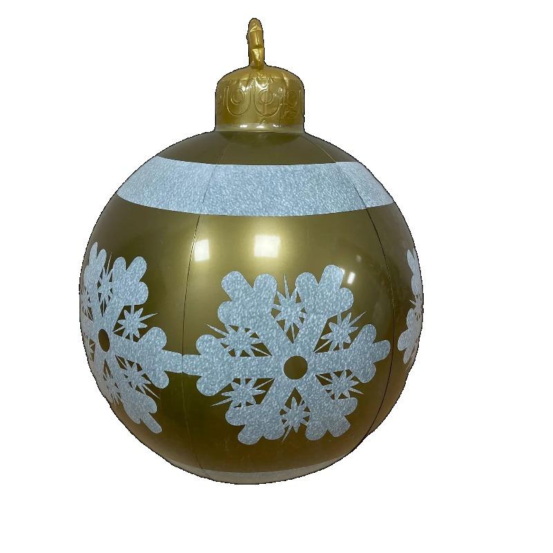 Weihnachten Aufblasbare Kugeln Outdoor Hofschmuck Feiertagsparty Dekoration Weihnachtsbaum Hängend Innen Außen Festival Dekorationszubehör