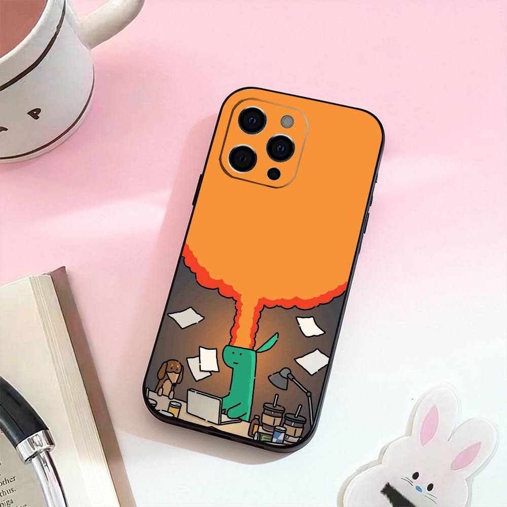 Heiß Süß Joguman Handyhülle Für iPhone 17,16,15,14,13,12,11 Plus,Pro,Max,XS Silikon Weiche Abdeckung