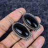 Black Onyx Gemstone Handmade 925 Sterling Silver Jewelry Earring 2.36" M-3543