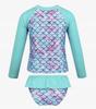 Girl' Swimsuit Mermaid Scales Uv Upf50+ 122 5+ Years